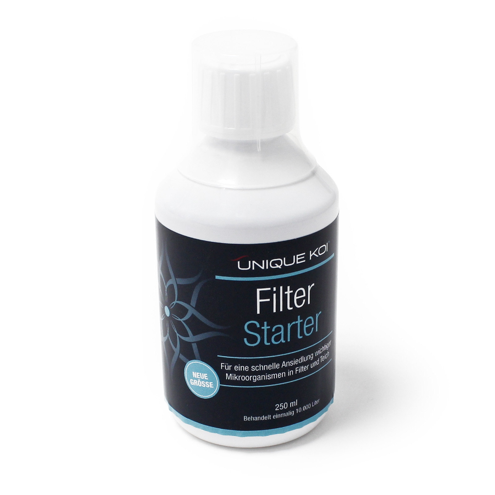 Unique Koi Filter Starter 250 ml für 10000 l Teichwasser