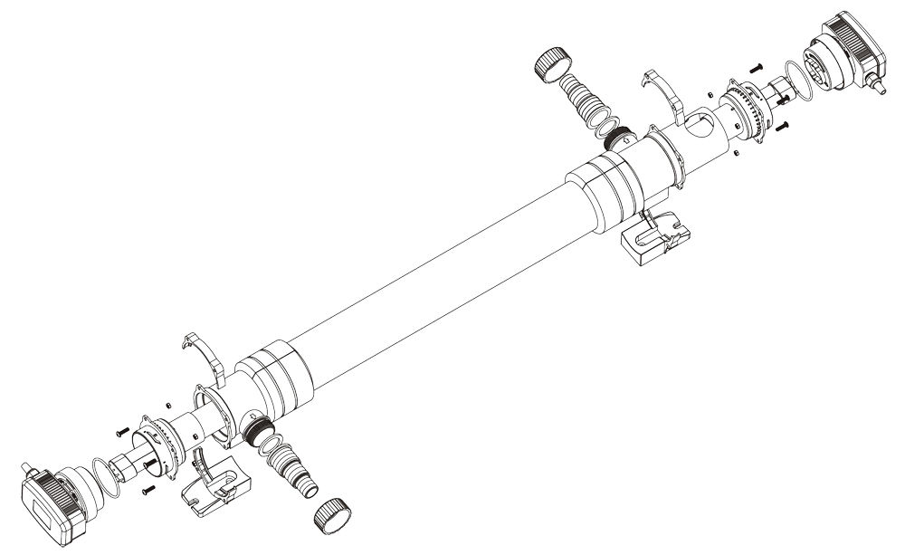 SunSun CUV-6110 Teichklärer Wasserklärer Lichtfilter 110W
