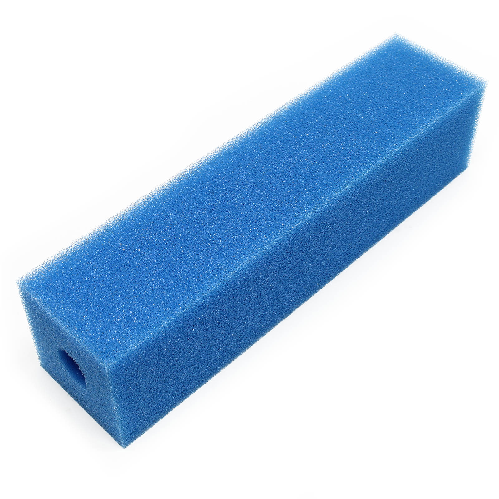 Schaumstoffpatrone 9,5x9,5x50cm fein blau für bestehende Filtersysteme